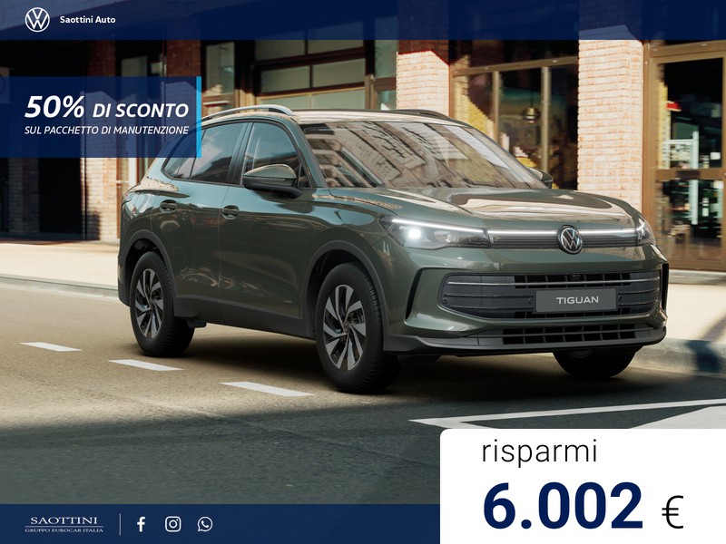 Volkswagen Tiguan eHybrid Edition Plus 1.5 TSI 204 CV DSG