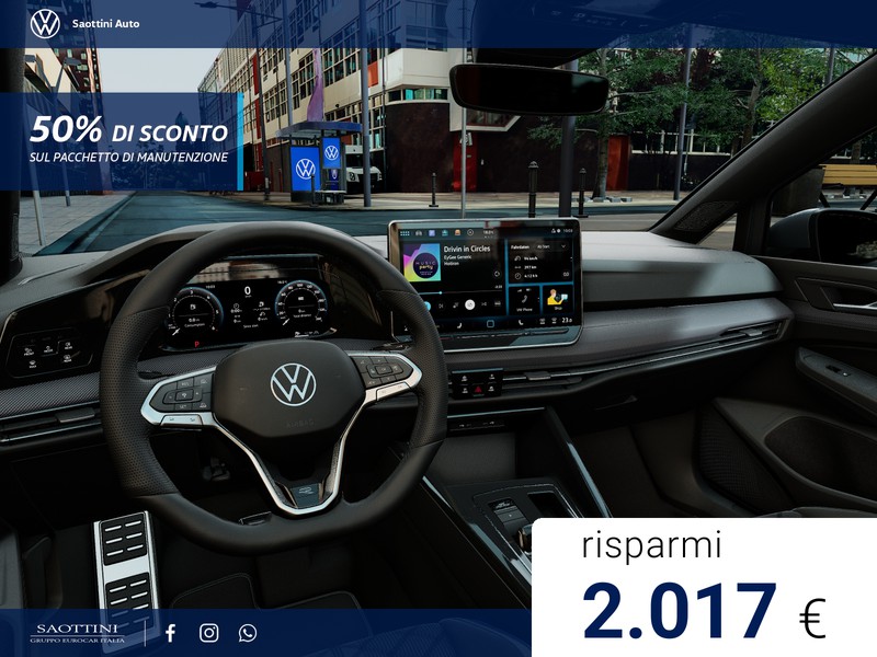 Volkswagen Golf R-Line Plus 1.5 eTSI 115 CV DSG