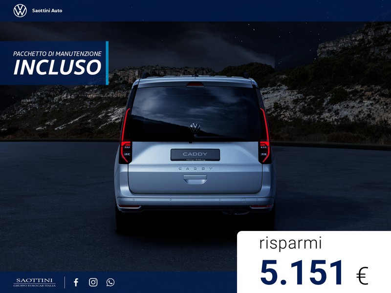 Volkswagen VIC Caddy Space 2.0 TDI 102 CV
