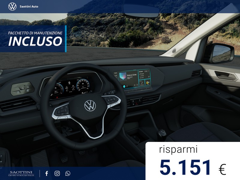 Volkswagen VIC Caddy Space 2.0 TDI 102 CV