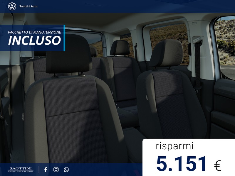 Volkswagen VIC Caddy Space 2.0 TDI 102 CV