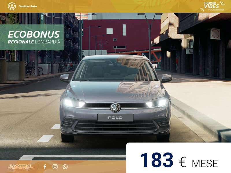 Volkswagen Polo Edition Plus 1.0 TSI 95 CV