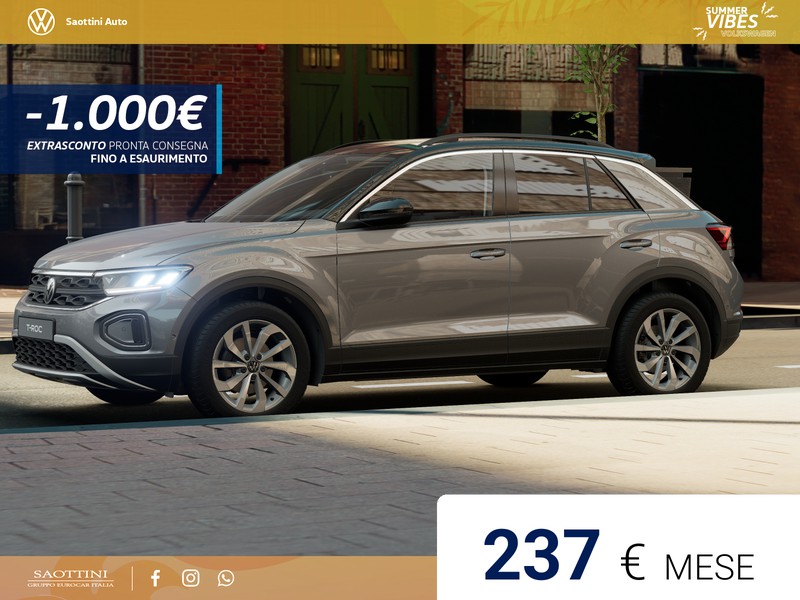 Volkswagen T-Roc Edition Plus 1.5 TSI 150 CV