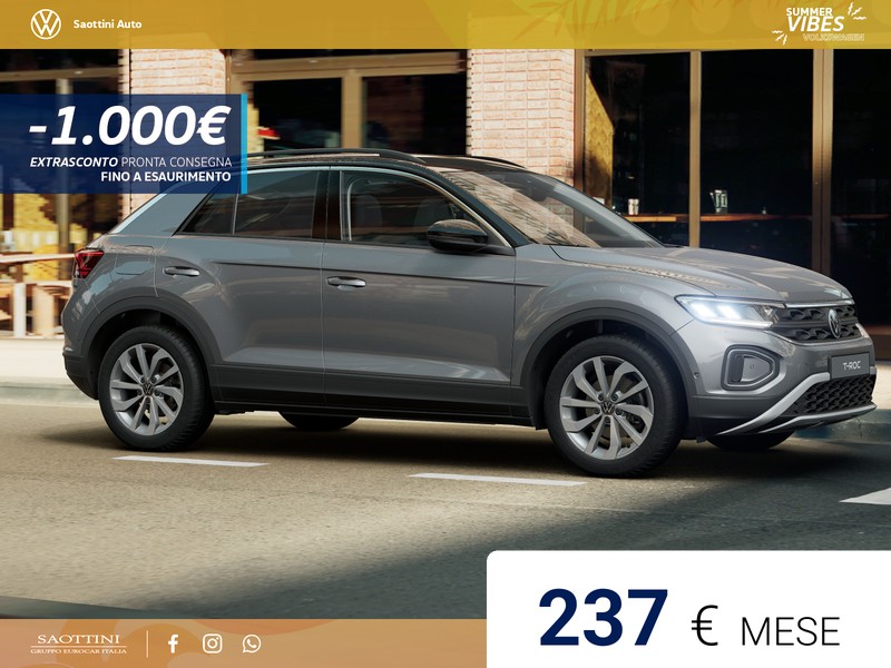 Volkswagen T-Roc Edition Plus 1.5 TSI 150 CV
