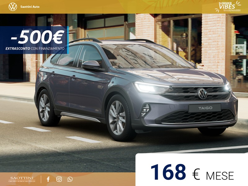 Volkswagen Taigo Edition Plus 1.0 TSI 95 CV