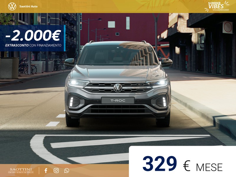 Volkswagen T-Roc R-Line Plus 1.0 TSI 115 CV