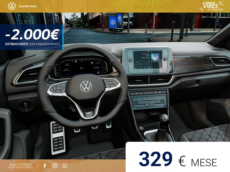 Volkswagen T-Roc R-Line Plus 1.0 TSI 115 CV