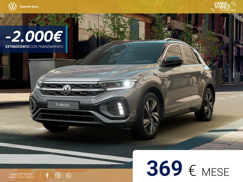 Volkswagen T-Roc R-Line Plus 1.5 TSI 150 CV DSG