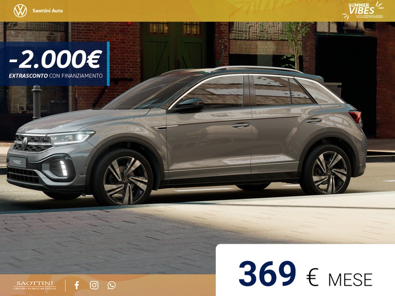 Volkswagen T-Roc R-Line Plus 1.5 TSI 150 CV DSG