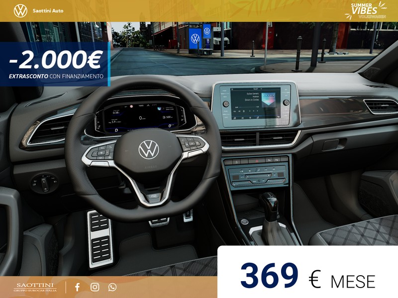 Volkswagen T-Roc R-Line Plus 1.5 TSI 150 CV DSG