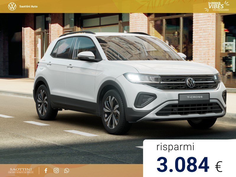 Volkswagen T-Cross 1.0 tsi edition plus 115cv dsg