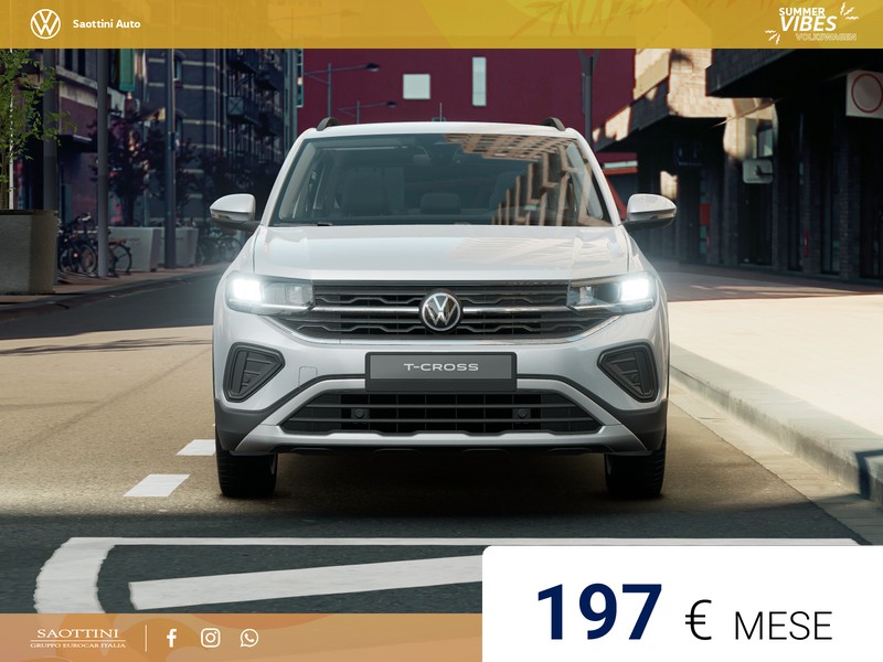 Volkswagen T-Cross 1.0 TSI Edition Plus 115 CV DSG