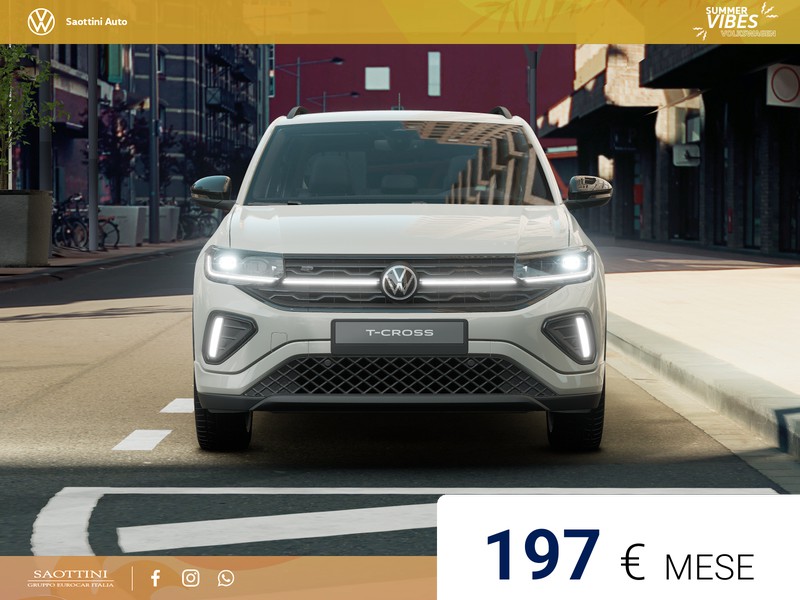 Volkswagen T-Cross 1.0 tsi r-line plus 115cv