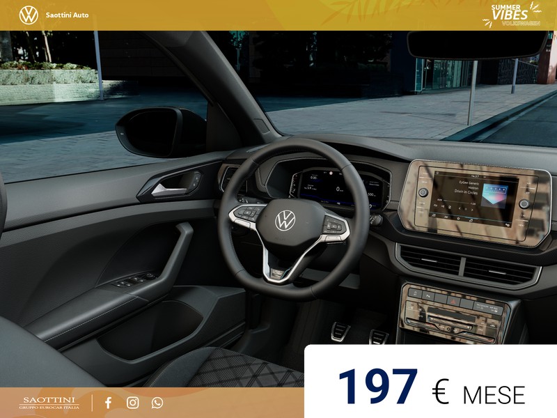 Volkswagen T-Cross 1.0 tsi r-line plus 115cv