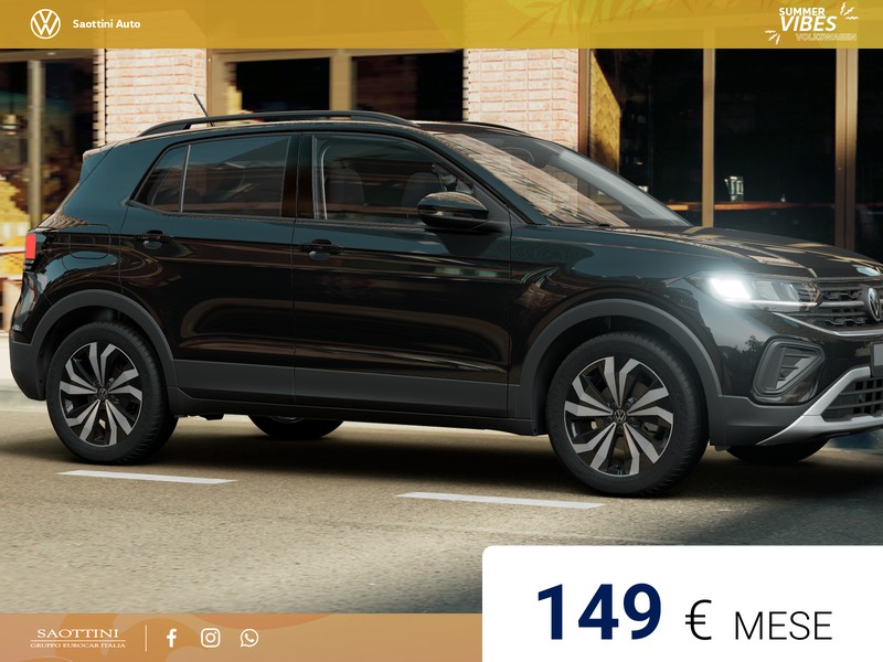 Volkswagen T-Cross Edition Plus 1.0 TSI 95 CV