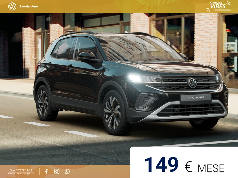 Volkswagen T-Cross Edition Plus 1.0 TSI 95 CV