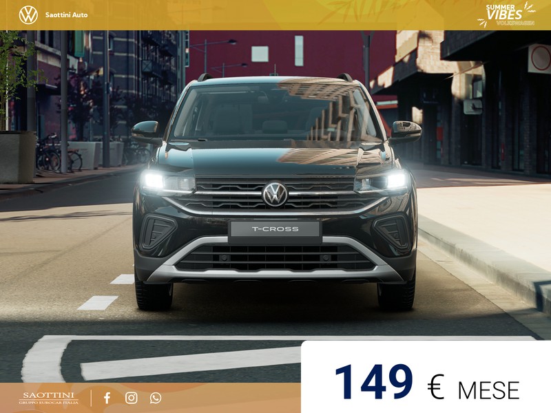Volkswagen T-Cross Edition Plus 1.0 TSI 95 CV