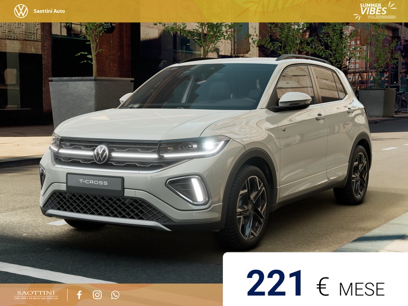 Volkswagen T-Cross 1.0 tsi r-line plus 115cv dsg