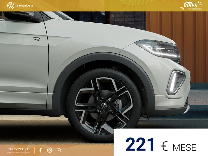 Volkswagen T-Cross 1.0 tsi r-line plus 115cv dsg