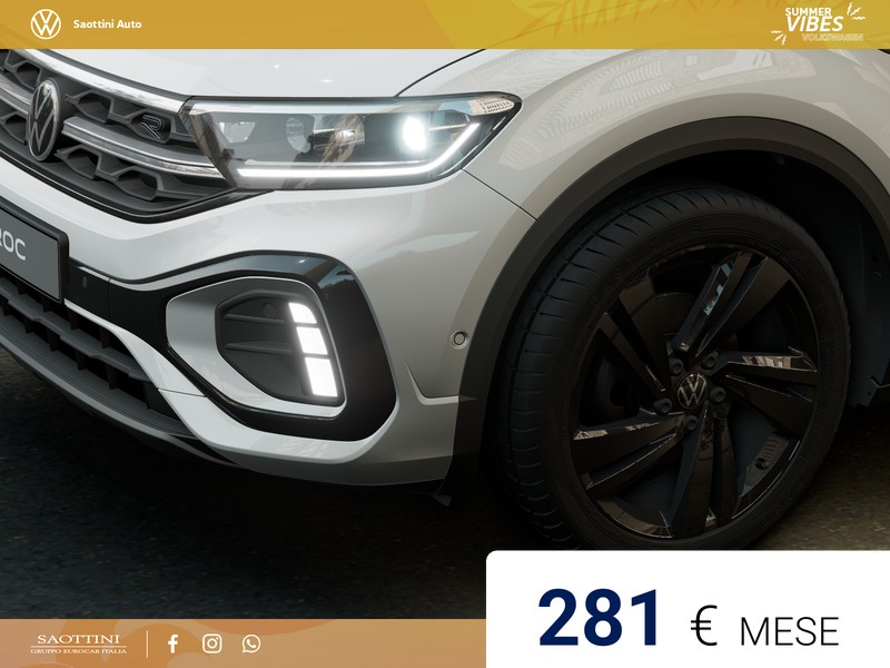Volkswagen T-Roc R-Line Plus 1.5 TSI 150 CV DSG