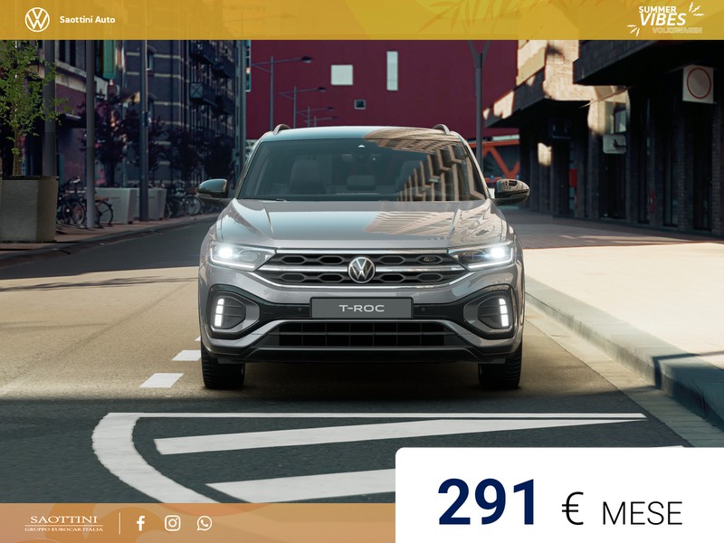 Volkswagen T-Roc R-Line Plus 1.5 TSI 150 CV DSG