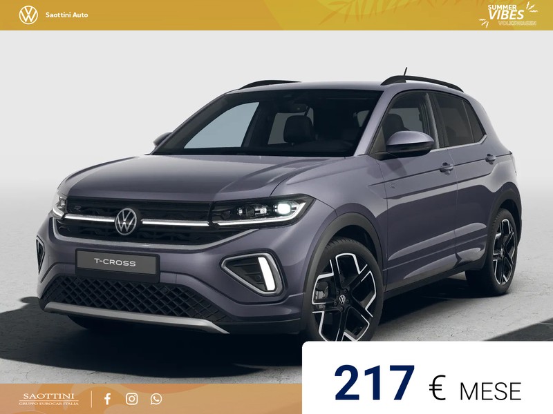 Volkswagen T-Cross 1.0 tsi r-line plus 115cv dsg