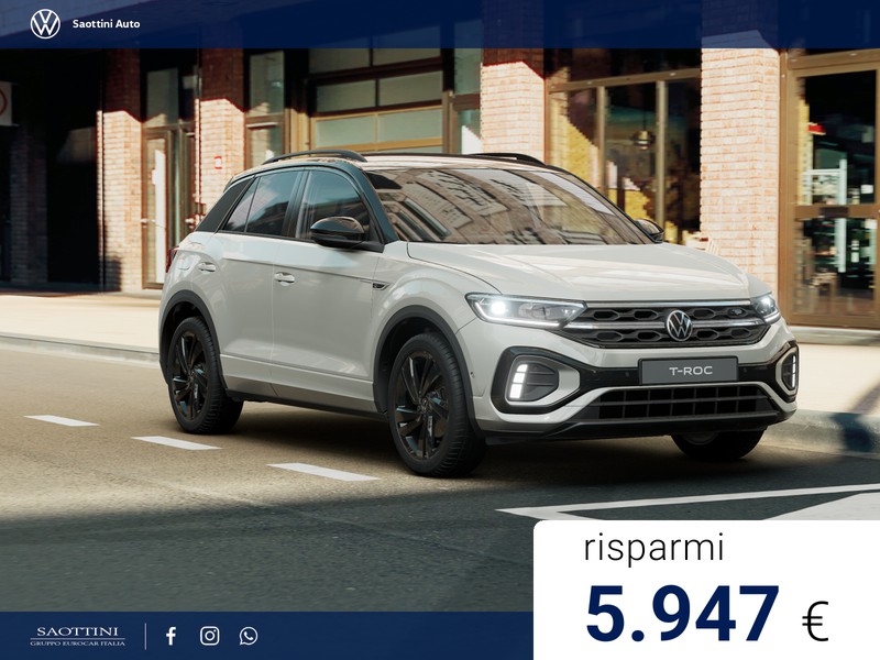 Volkswagen T-Roc R-Line Plus 1.5 TSI 150 CV DSG