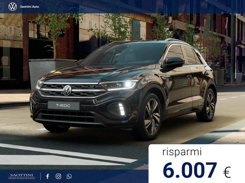 Volkswagen T-Roc R-Line Plus 1.0 TSI 115 CV