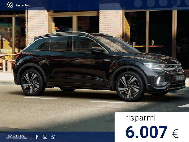 Volkswagen T-Roc R-Line Plus 1.0 TSI 115 CV