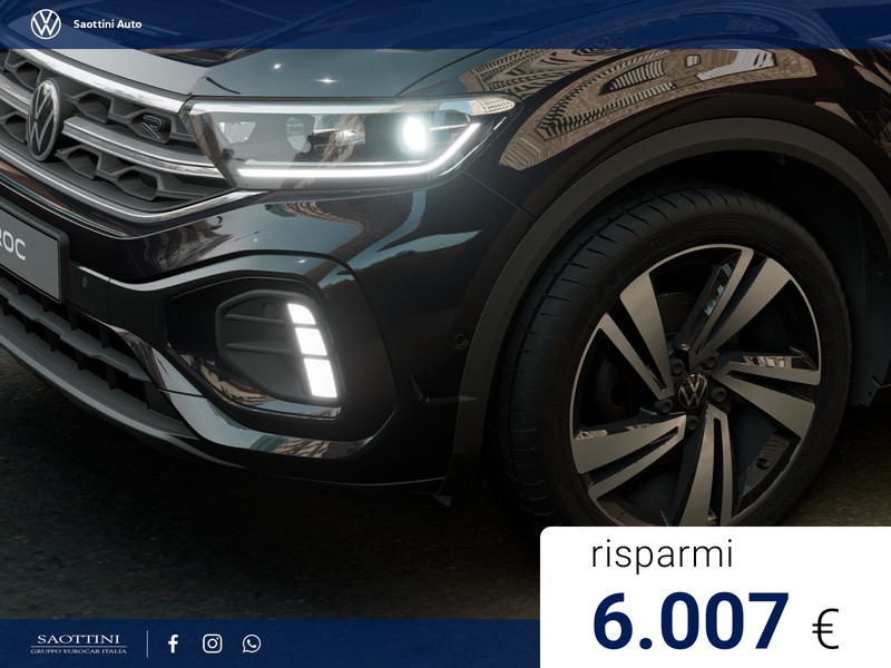 Volkswagen T-Roc R-Line Plus 1.0 TSI 115 CV