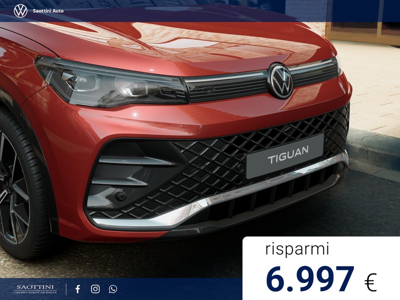 Volkswagen Tiguan eHybrid R-Line Plus 1.5 TSI 204 CV DSG