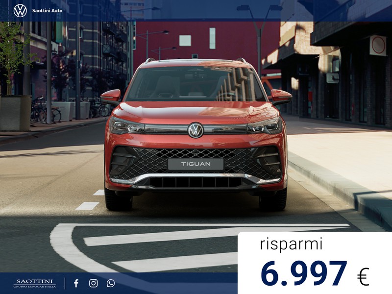 Volkswagen Tiguan eHybrid R-Line Plus 1.5 TSI 204 CV DSG