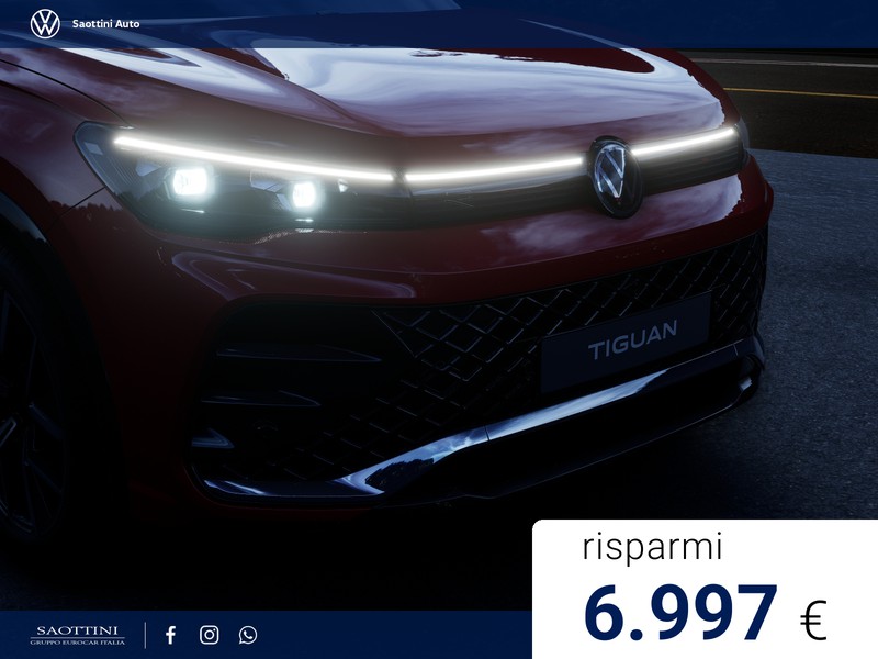Volkswagen Tiguan eHybrid R-Line Plus 1.5 TSI 204 CV DSG