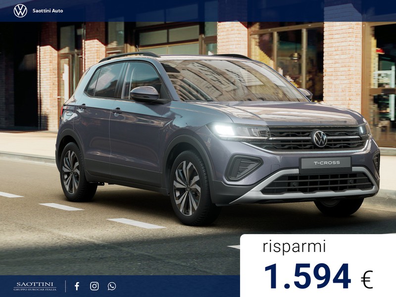 Volkswagen T-Cross Edition Plus 1.0 TSI 115 CV DSG