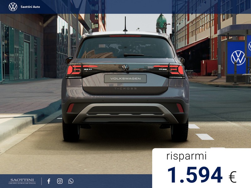 Volkswagen T-Cross Edition Plus 1.0 TSI 115 CV DSG