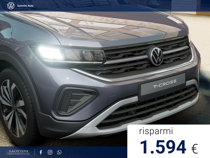 Volkswagen T-Cross Edition Plus 1.0 TSI 115 CV DSG