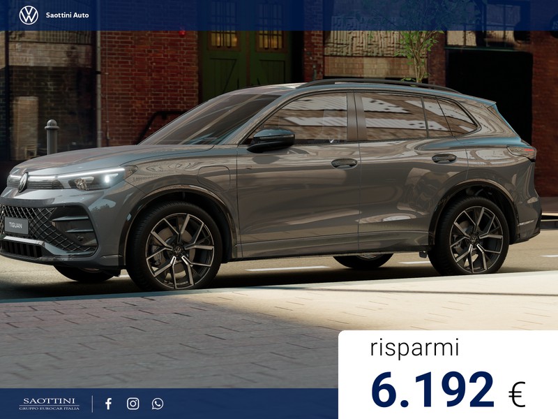 Volkswagen Tiguan eHybrid R-Line Plus 1.5 TSI 204 CV DSG