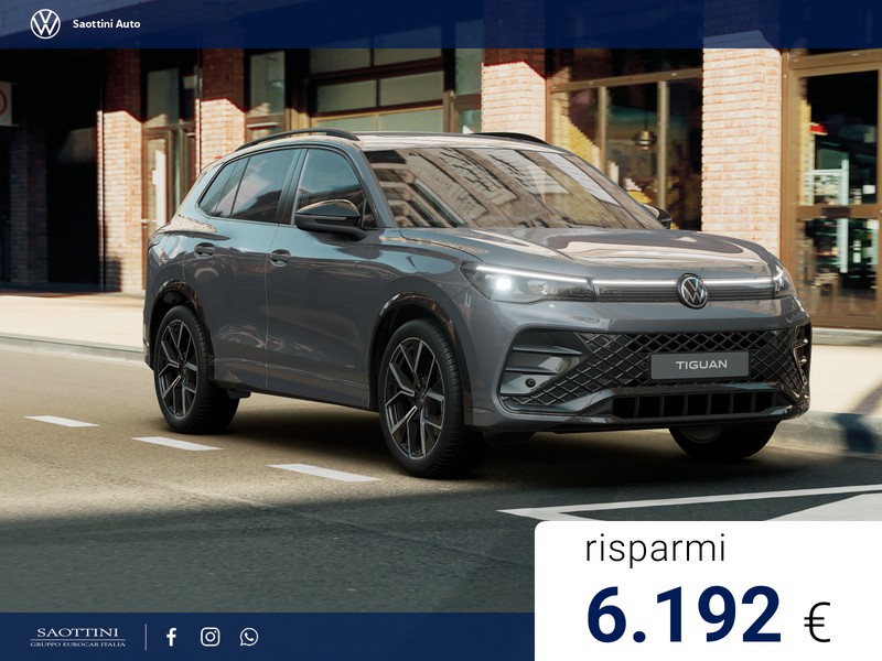 Volkswagen Tiguan eHybrid R-Line Plus 1.5 TSI 204 CV DSG