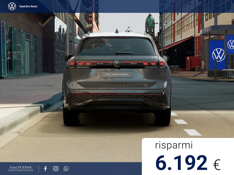 Volkswagen Tiguan eHybrid R-Line Plus 1.5 TSI 204 CV DSG