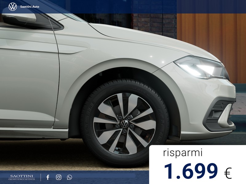 Volkswagen Polo Edition Plus 1.0 TSI 95 CV DSG