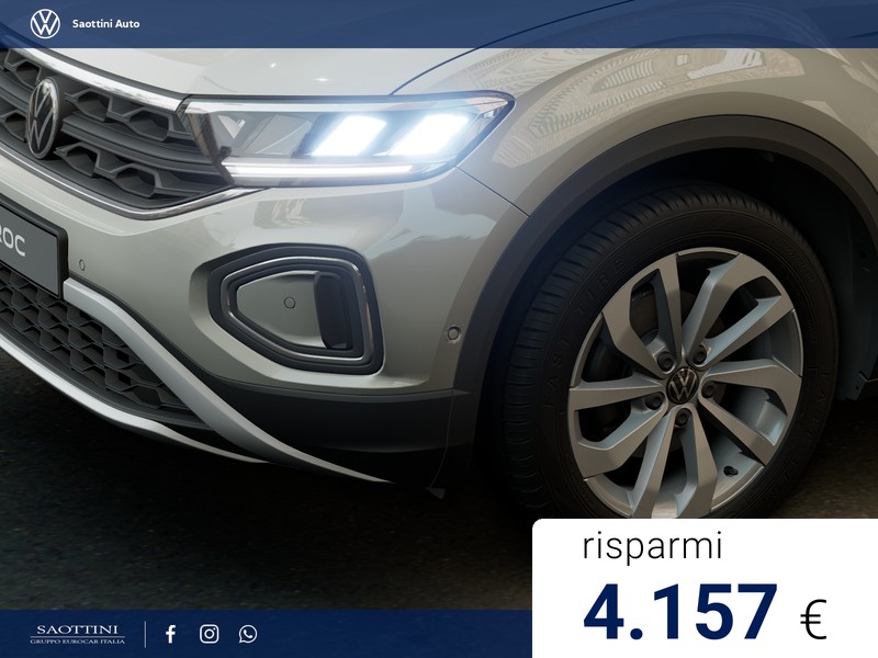 Volkswagen T-Roc Edition Plus 1.5 TSI 150 CV DSG