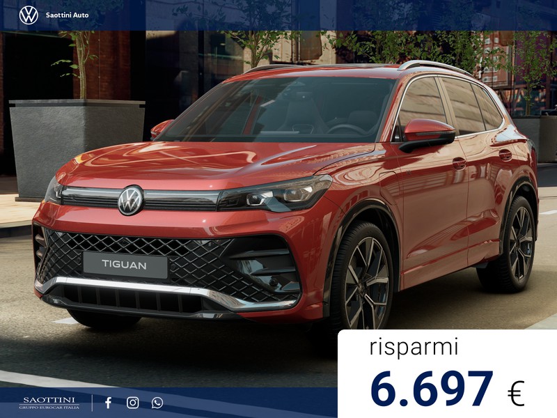Volkswagen Tiguan eHybrid 1.5 TSI R-Line Plus 204 CV DSG