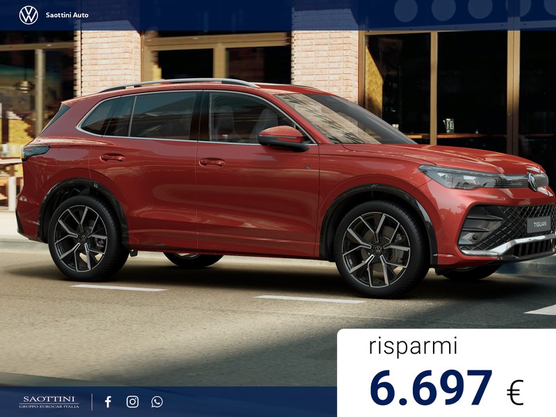 Volkswagen Tiguan eHybrid 1.5 TSI R-Line Plus 204 CV DSG