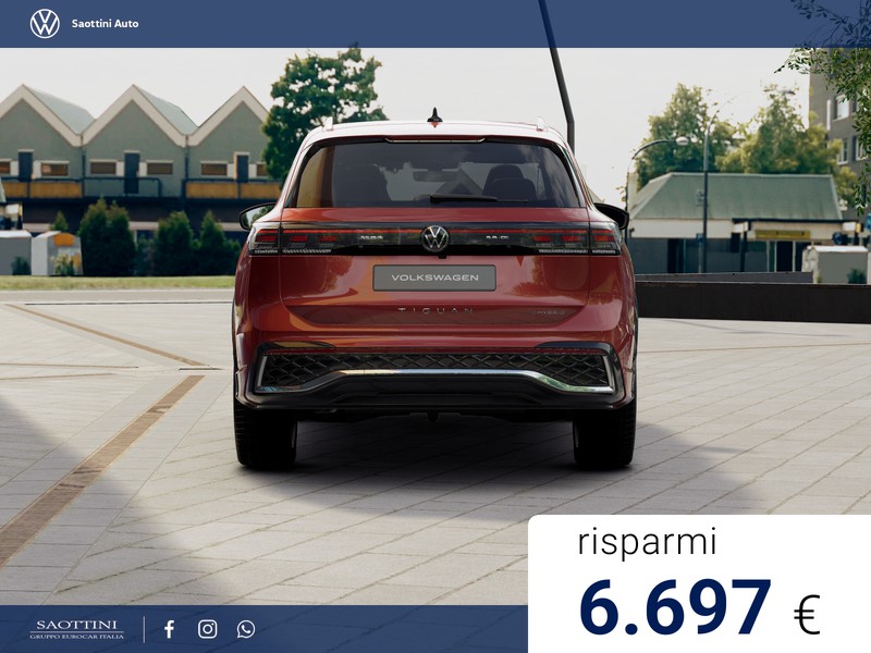 Volkswagen Tiguan eHybrid 1.5 TSI R-Line Plus 204 CV DSG