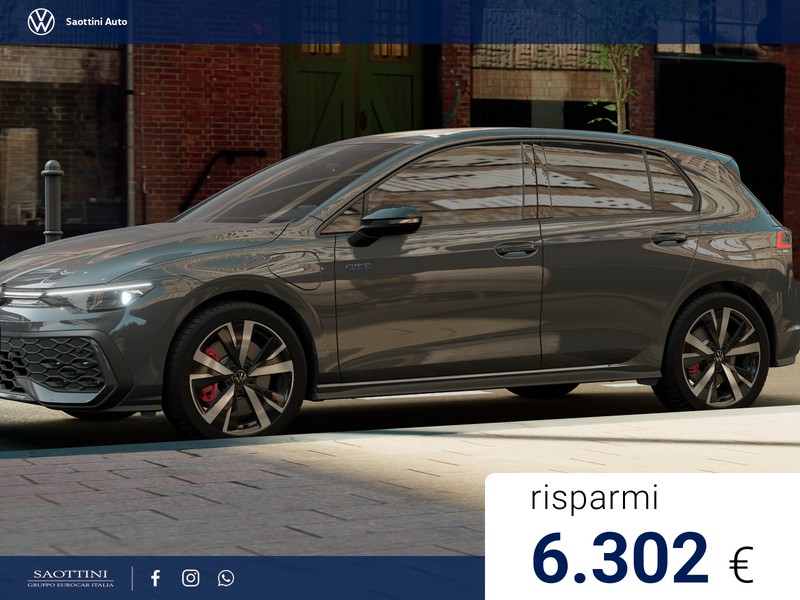 Volkswagen Golf GTE 1.5 TSI 272 CV DSG