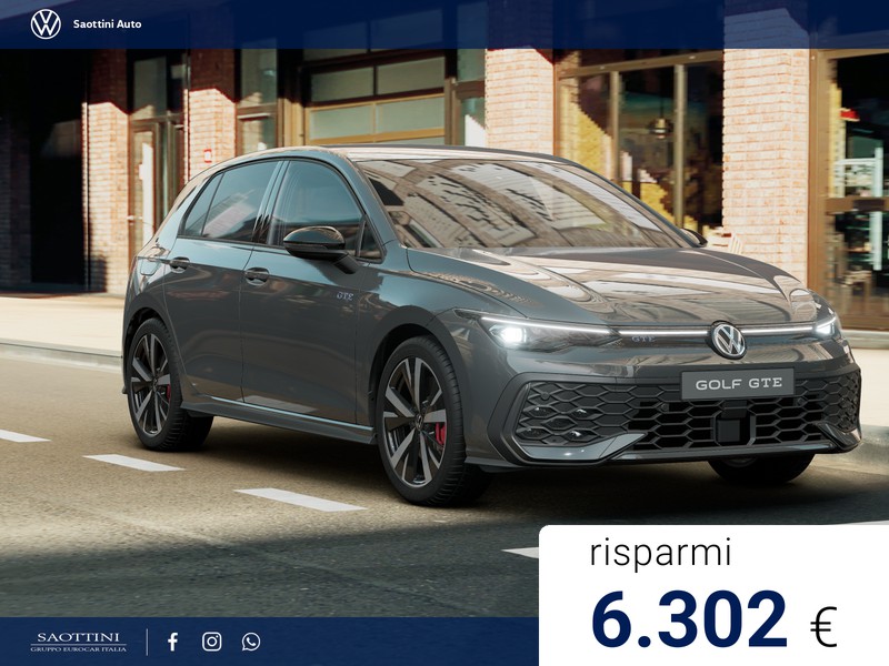 Volkswagen Golf GTE 1.5 TSI 272 CV DSG