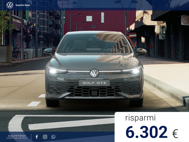 Volkswagen Golf GTE 1.5 TSI 272 CV DSG