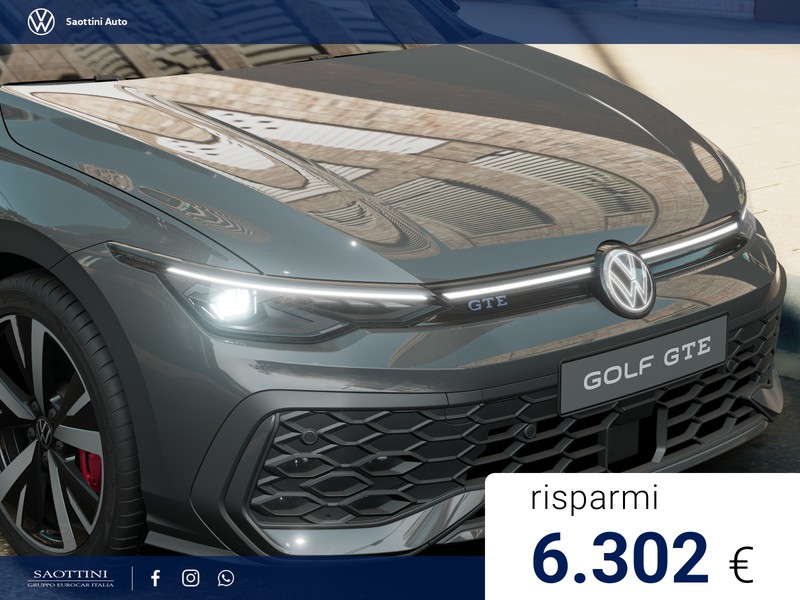 Volkswagen Golf GTE 1.5 TSI 272 CV DSG