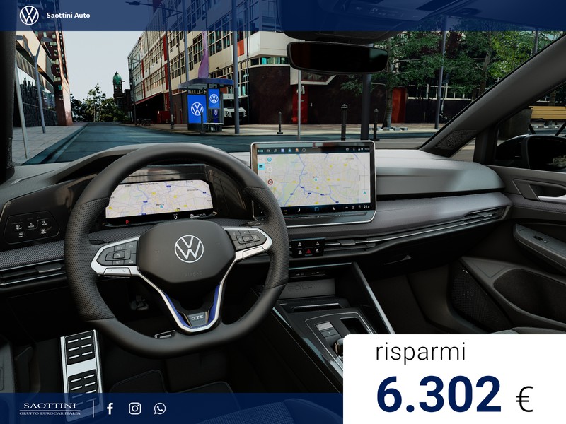 Volkswagen Golf GTE 1.5 TSI 272 CV DSG