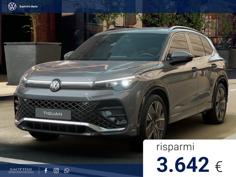 Volkswagen Tiguan R-Line Plus 2.0 TDI 150 CV DSG
